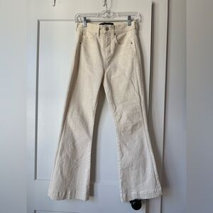 Veronica Beard Carson Ankle Flare High Rise Jeans Size 25